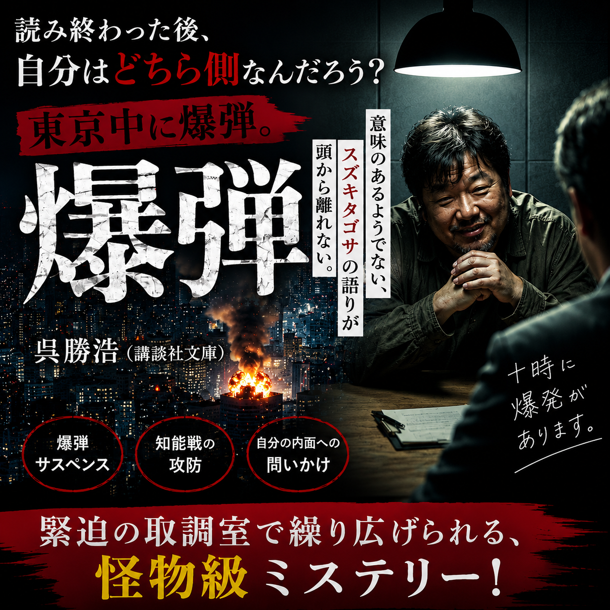 爆弾 感想