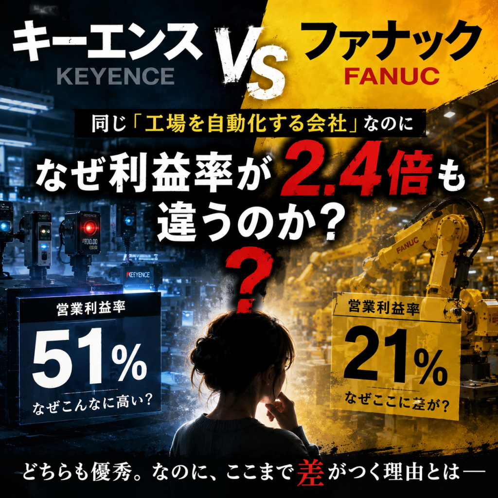 キーエンス vs ファナック
